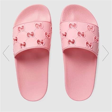 gucci fli|Gucci flip flops girl.